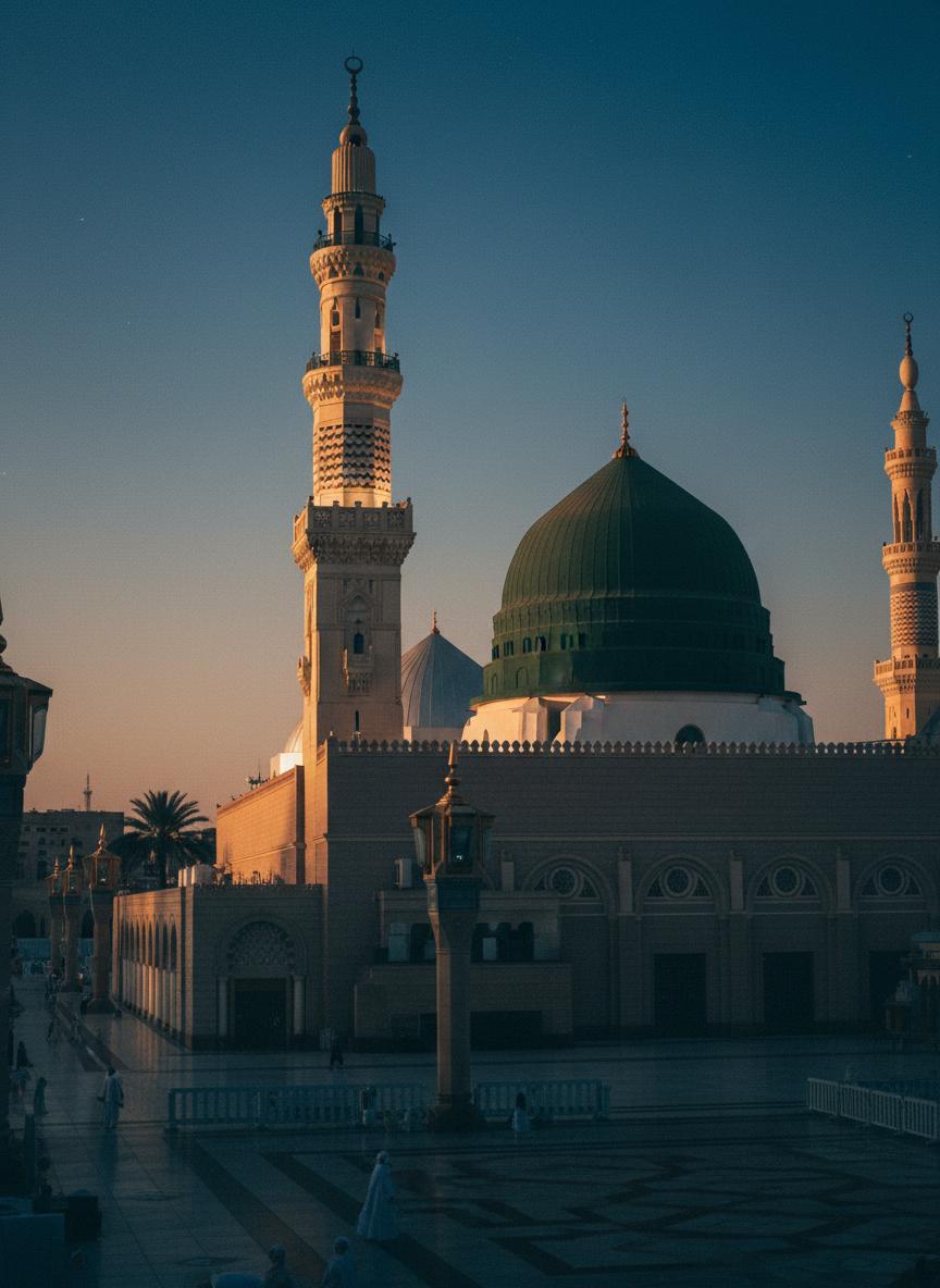 Private transfer vehicle in Madinah, Saudi Arabia for Umrah pilgrims