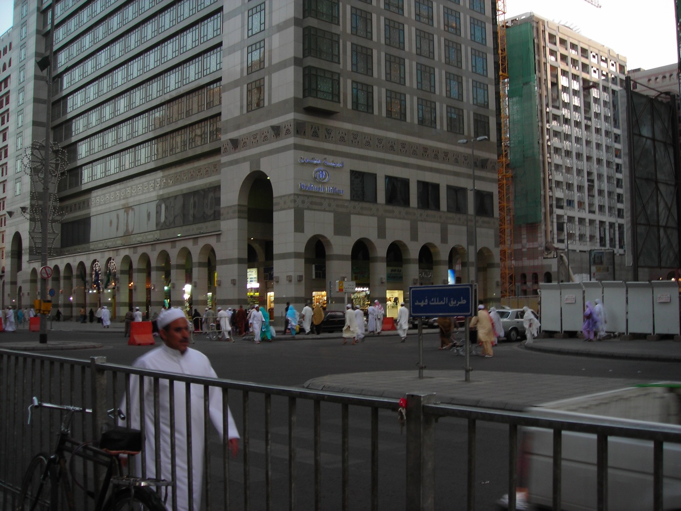Hilton hotel in Madinah near Masjid an-Nabawi, a popular choice for Umrah pilgrims